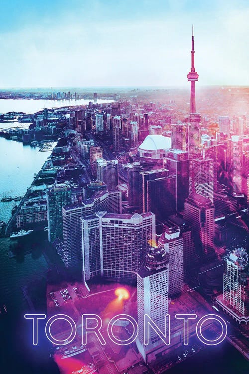 Toronto Sunrise by Donnie Art wall art