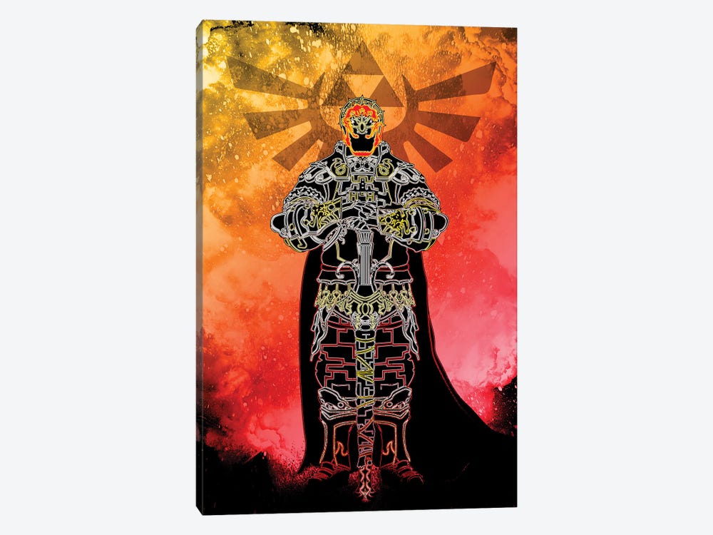 Soul Of The Evil by Donnie Art 1-piece Canvas Artwork