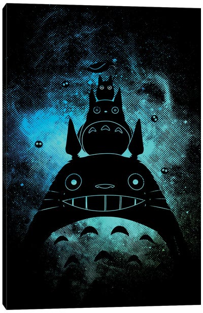 Spirits Art Canvas Art Print - Totoro