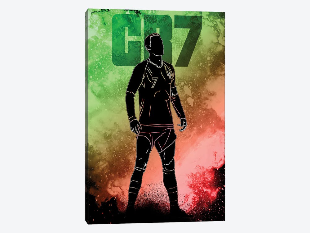Soul Of CR7 by Donnie Art 1-piece Canvas Art