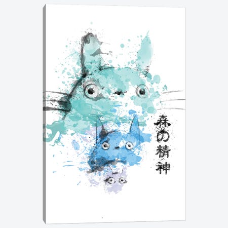 Spirits In Watercolors Canvas Print #DNI93} by Donnie Art Canvas Wall Art