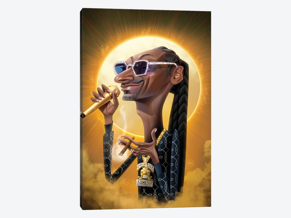 Snoop Dogg by Dean MacAdam 1-piece Canvas Artwork