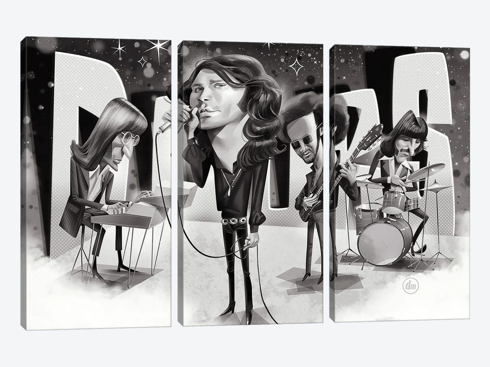 The Doors by Dean MacAdam 3-piece Canvas Art Print