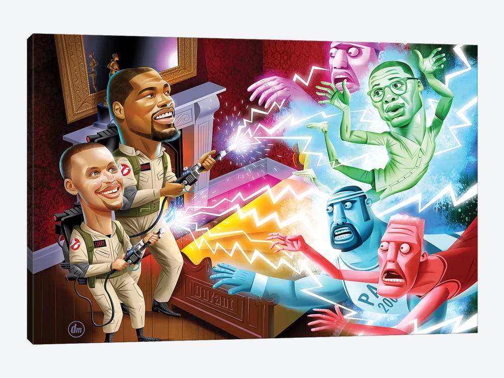 Durant Curry Ghostbusters by Dean MacAdam 1-piece Canvas Wall Art