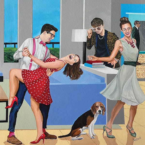 Beagles: Dancing With David by Dan Nelson