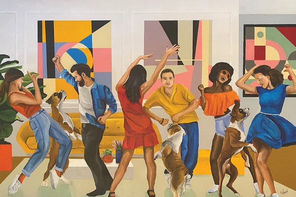 Witty Humor: Dance Party II by Dan Nelson