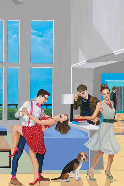 Beagles: Dancing With David Tall by Dan Nelson