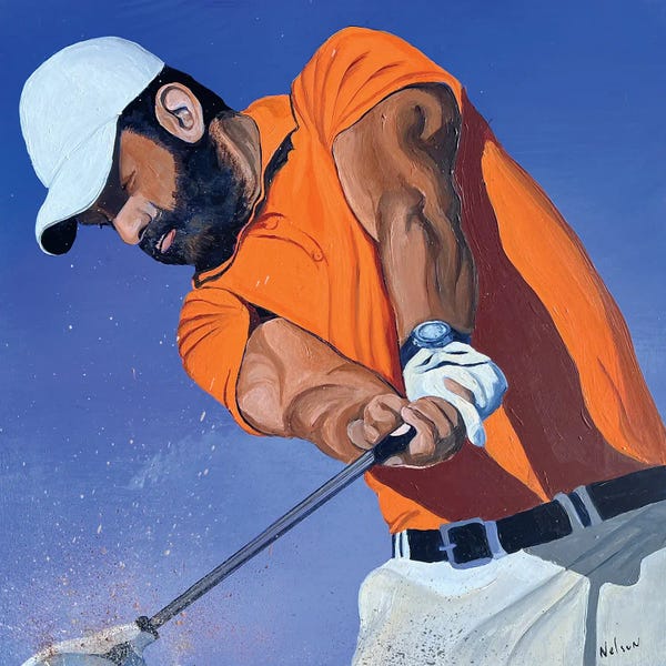 Golf: Golfer V by Dan Nelson