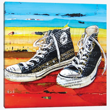 Meaningful Converse Ations Canvas Print #DNP41} by Danny Phillips Canvas Art