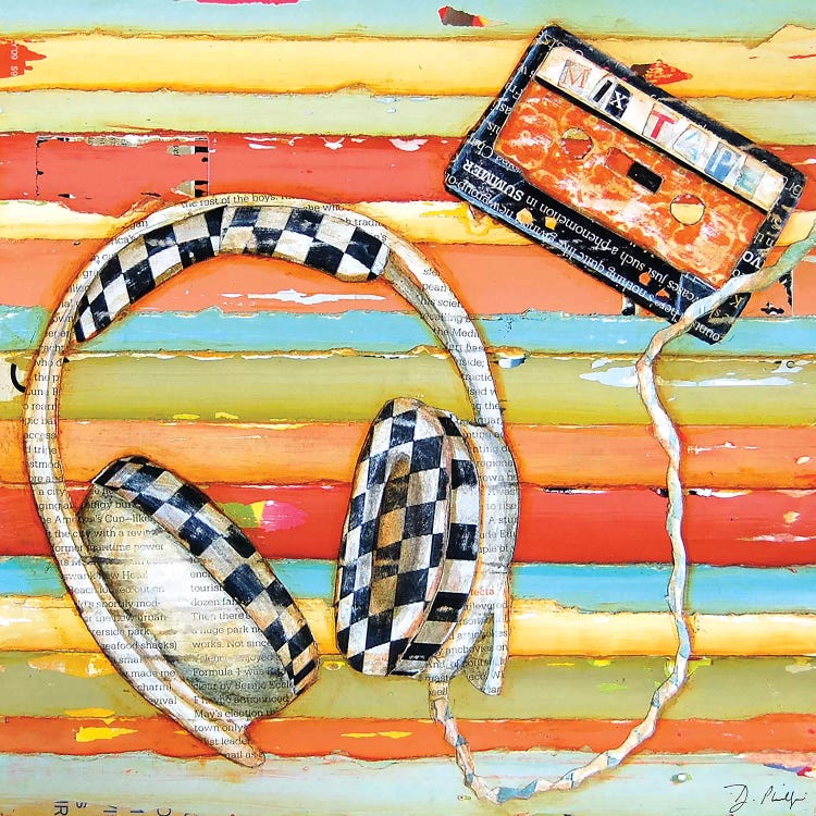 Mixtape by Danny Phillips wall art