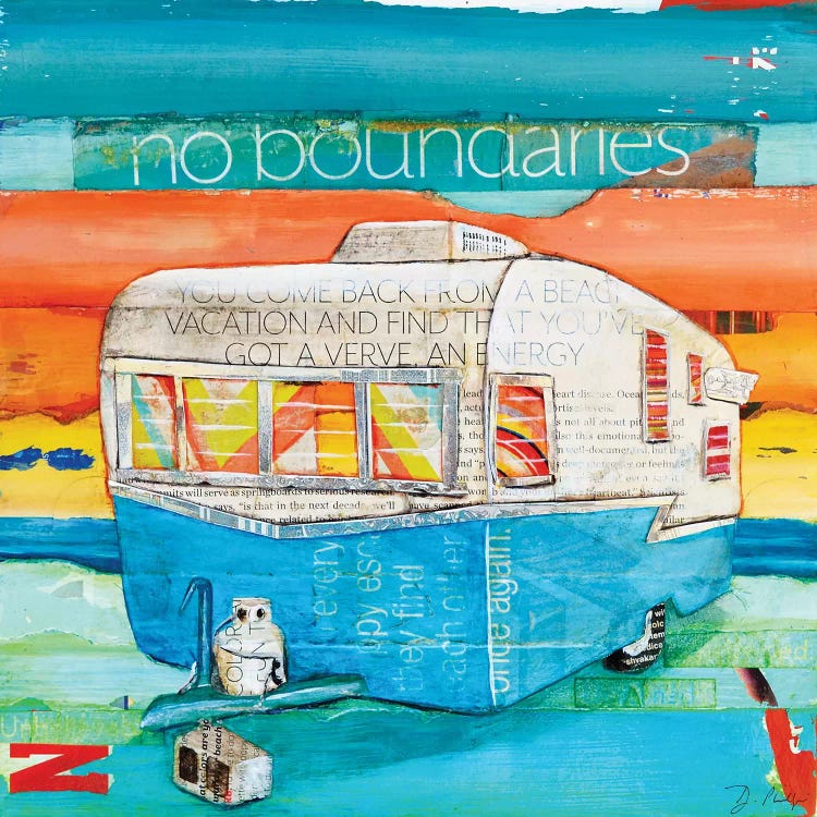 No Boundaries by Danny Phillips wall art