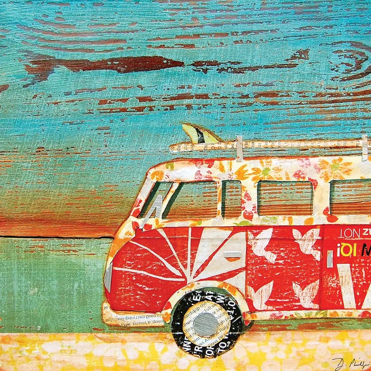 Santa Cruise by Danny Phillips wall art