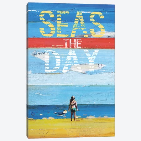 Seas The Day Canvas Print #DNP64} by Danny Phillips Art Print