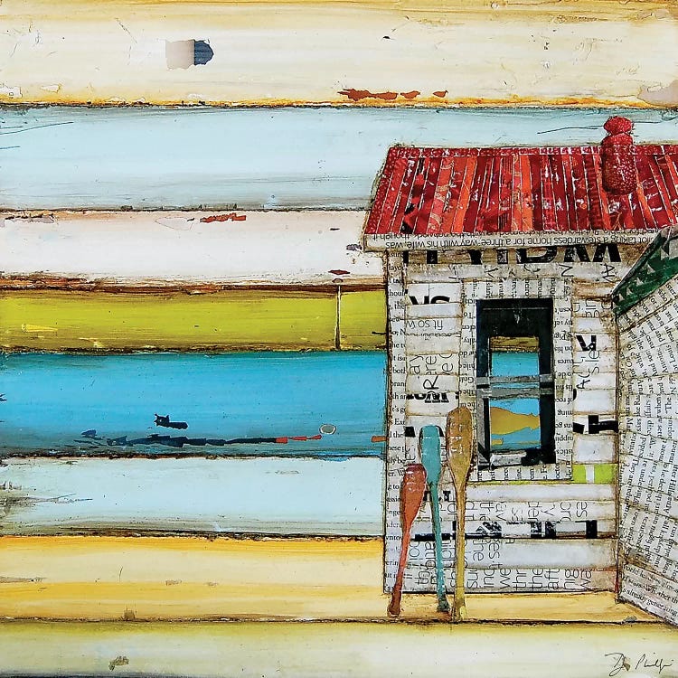 Southern Maine Beach Shack by Danny Phillips wall art