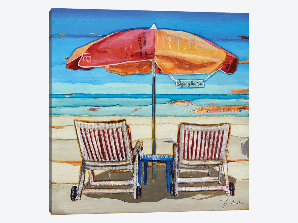 Stylin By The Sea by Danny Phillips 1-piece Canvas Art