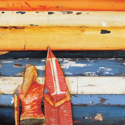 Summer Days 1980s by Danny Phillips art print