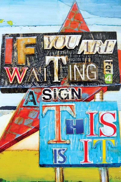 This Is It by Danny Phillips framed canvas print