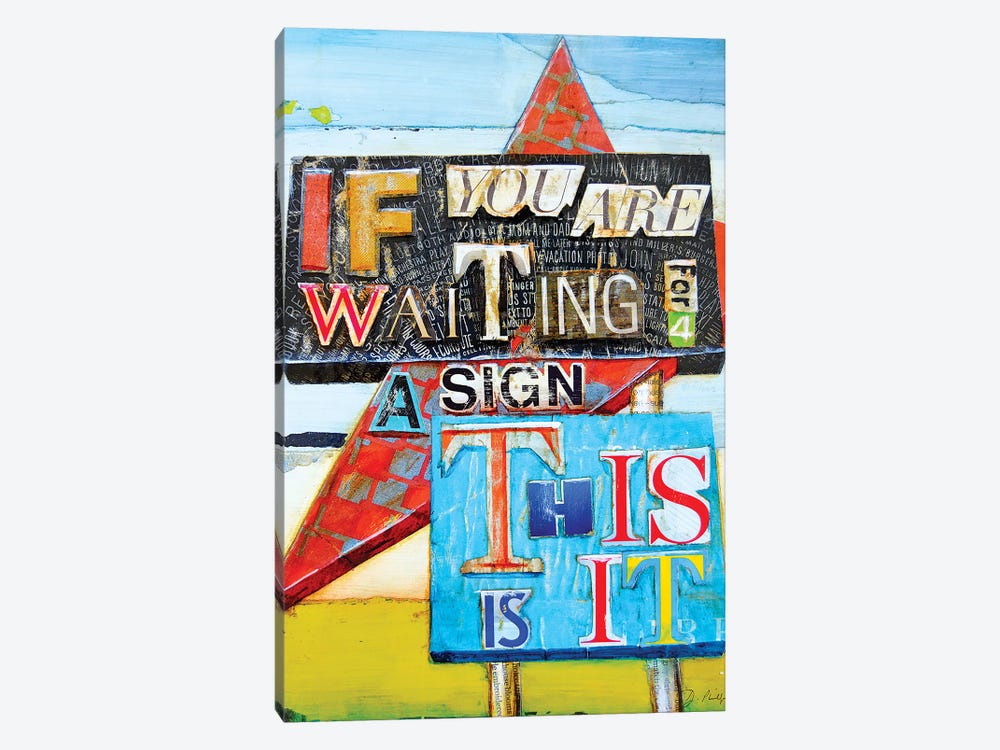 This Is It by Danny Phillips 1-piece Canvas Art