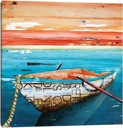 Tranquility Canvas Art Print - Kids Nautical Art