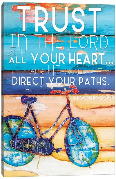Trust In The Lord Canvas Art Print - Danny Phillips