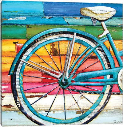 Lifecycles Canvas Art Print - Bicycle Art