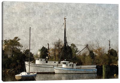 Shipyard Canvas Art Print