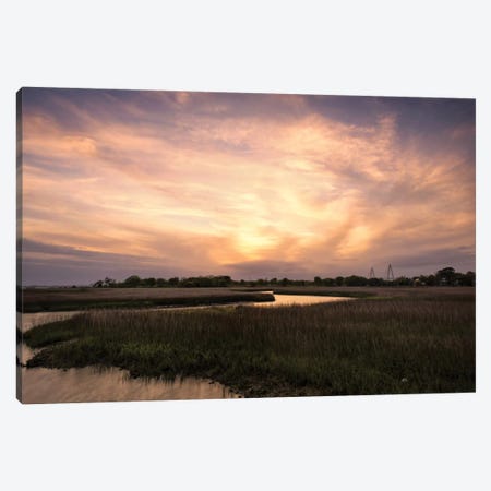 Low Country Sunset I Canvas Print #DNY14} by Danny Head Art Print