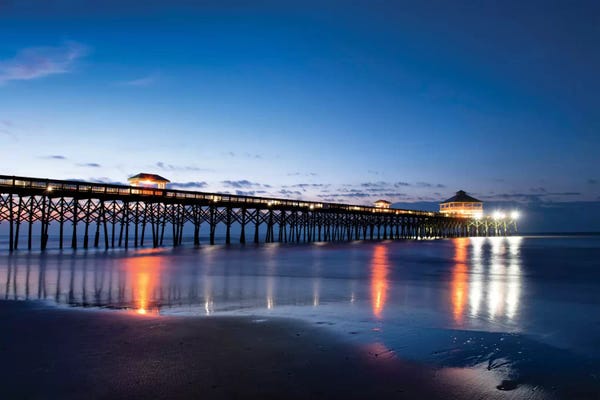 Danny Head: Pier Reflections I by Danny Head
