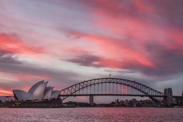 Australia: Fire In The Harbor by Danny Head