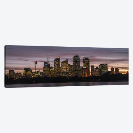 Sydney Skyline Canvas Print #DNY88} by Danny Head Canvas Print