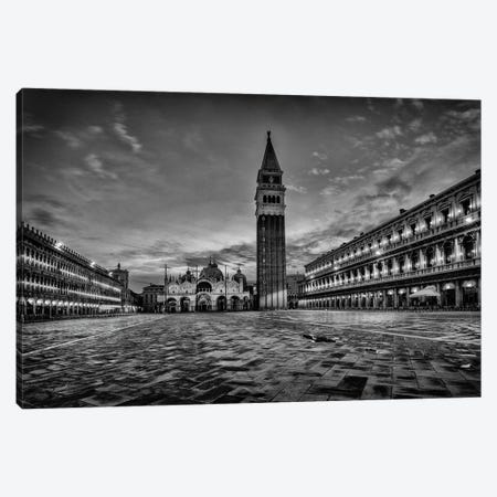 B&W On the Square Canvas Print #DNY91} by Danny Head Canvas Wall Art