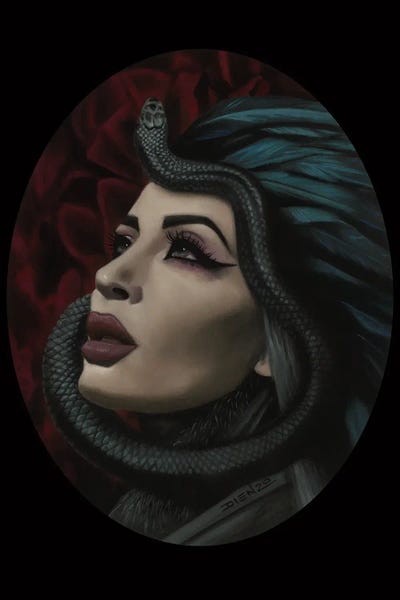 Lowbrow Femme Fatales: Diosa by DIENZO