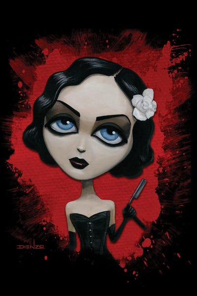 Lowbrow Femme Fatales: Griselda Revised by DIENZO