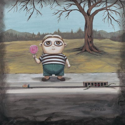 Gustav Sensing by DIENZO art print