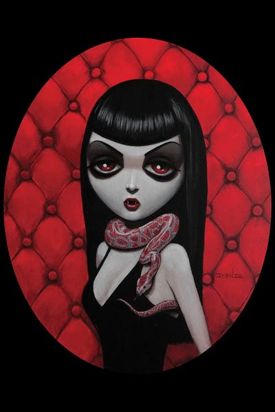 Lowbrow Femme Fatales: Scarlotta by DIENZO