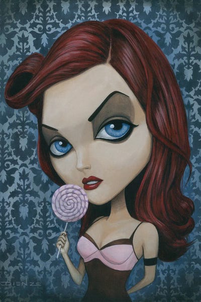 Lowbrow Femme Fatales: The Widow Phoenix by DIENZO