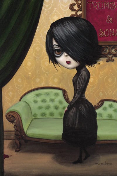 Goth Art: Victoria Working by DIENZO