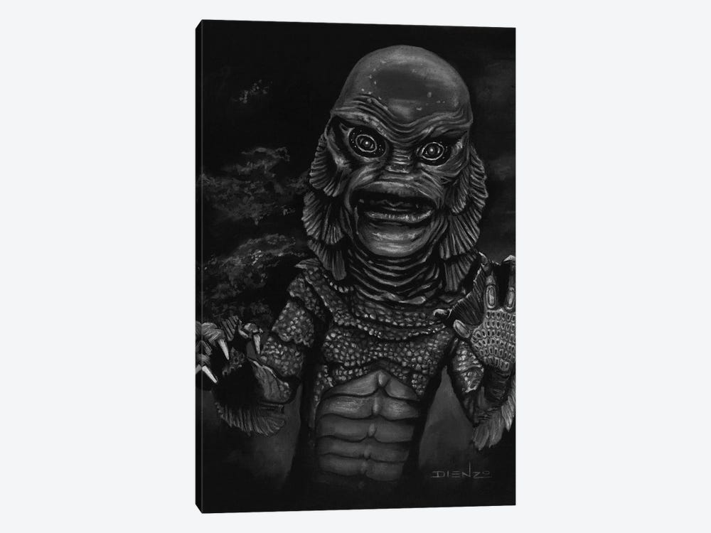 Creature From The Black Lagoon by DIENZO 1-piece Canvas Art Print