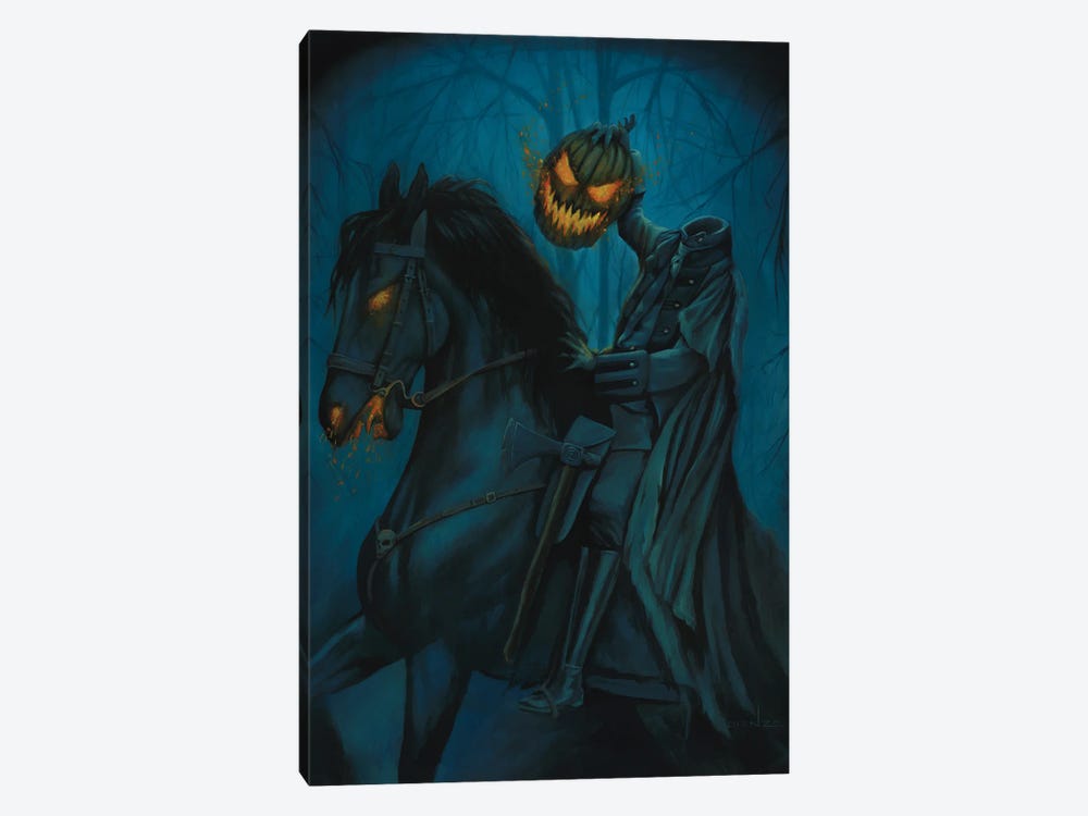 Headless Horseman by DIENZO 1-piece Canvas Print