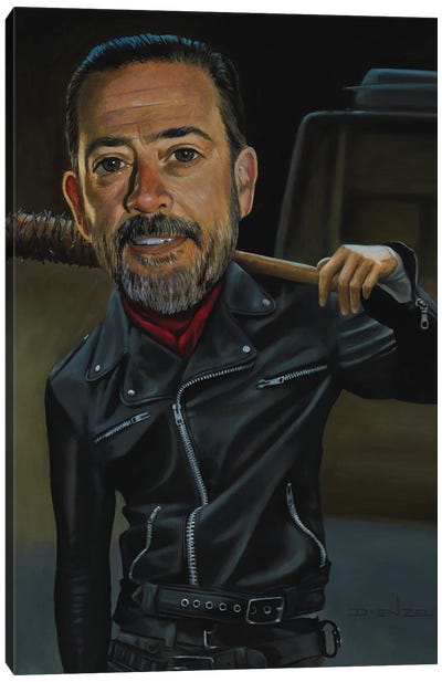 Hi I'm Negan Canvas Art Print - The Walking Dead