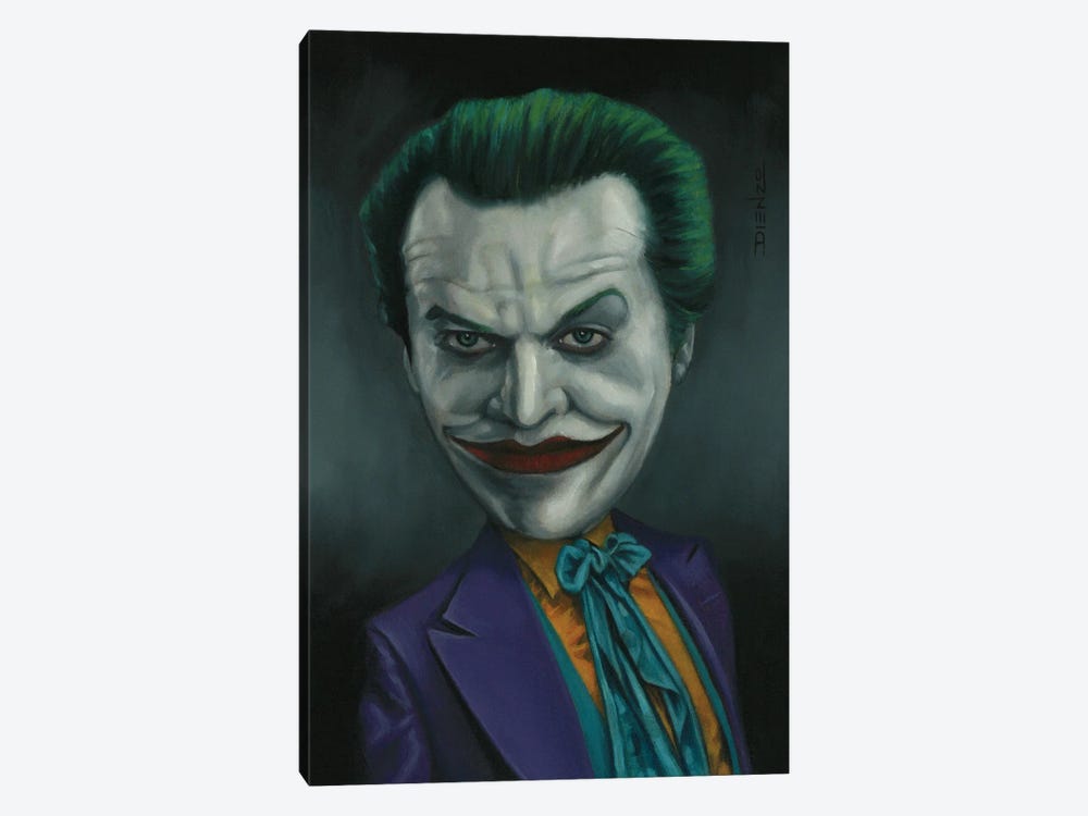 Joking Nicholson by DIENZO 1-piece Canvas Artwork