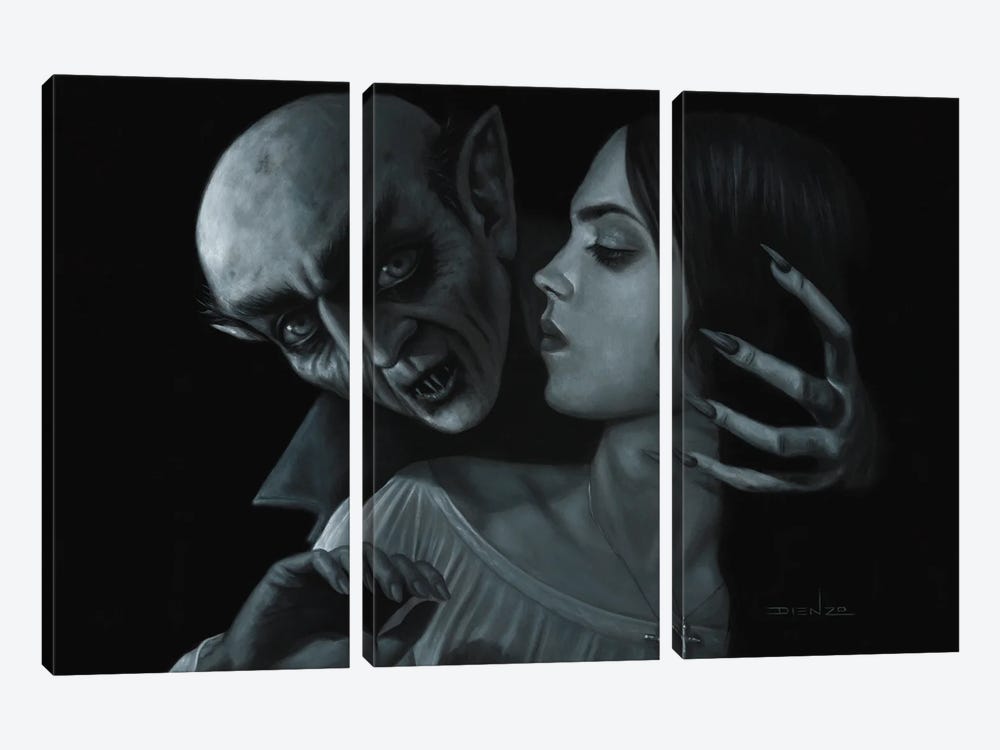 Nosferatu by DIENZO 3-piece Canvas Artwork