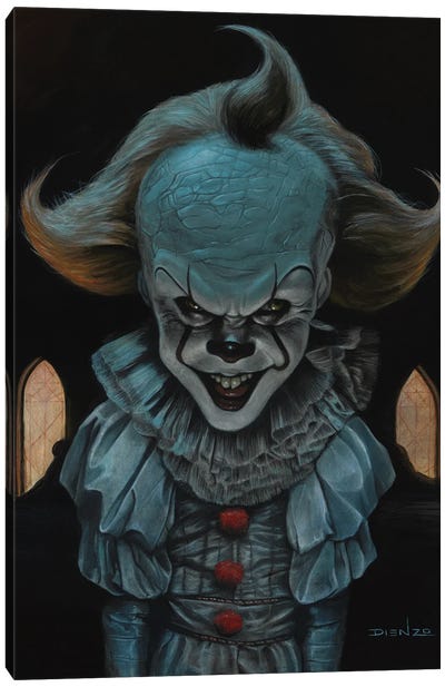 Pennywise Canvas Art Print - DIENZO