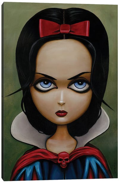 Snow White Canvas Art Print - Movie & Television Character Art