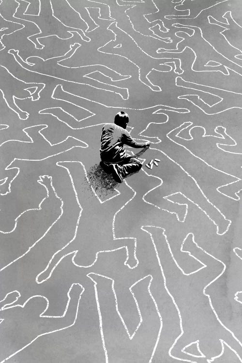 Draw The Line by Rob Dobi wall art