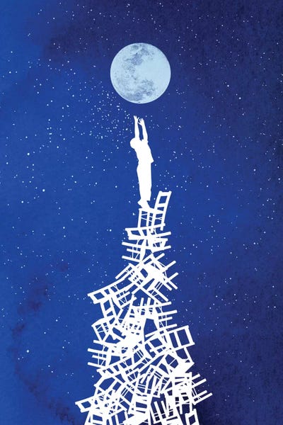 Kids Inspirational Art: Out Of Reach by Rob Dobi