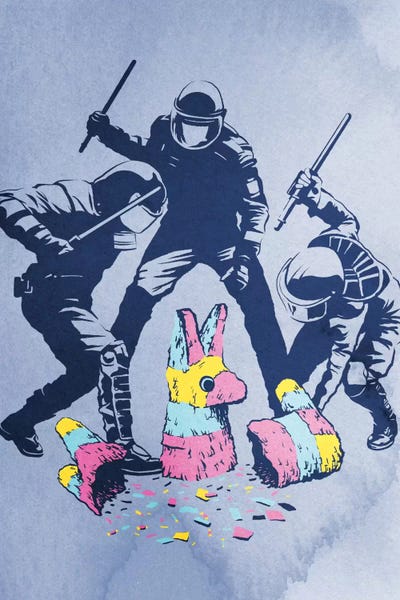 Similar To Banksy: Party's Over by Rob Dobi