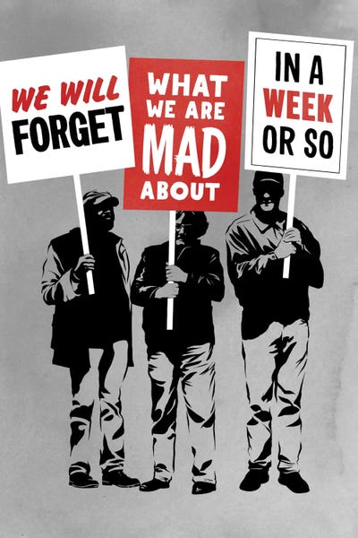 Satirical Humor: Semi-Protesting by Rob Dobi