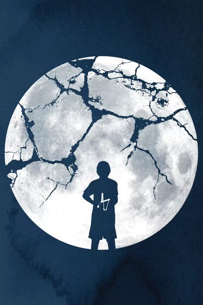 Kids Astronomy & Space Art: Shoot For The Moon by Rob Dobi