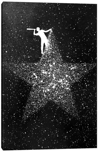 Star Gazing Canvas Art Print - Rob Dobi